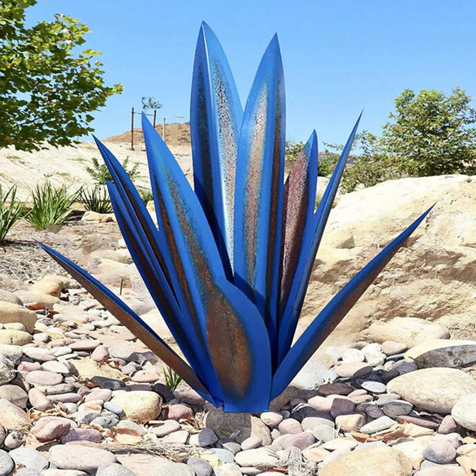 Сделай Сам железная садовая статуя текилы скульптура орнамент для наружного