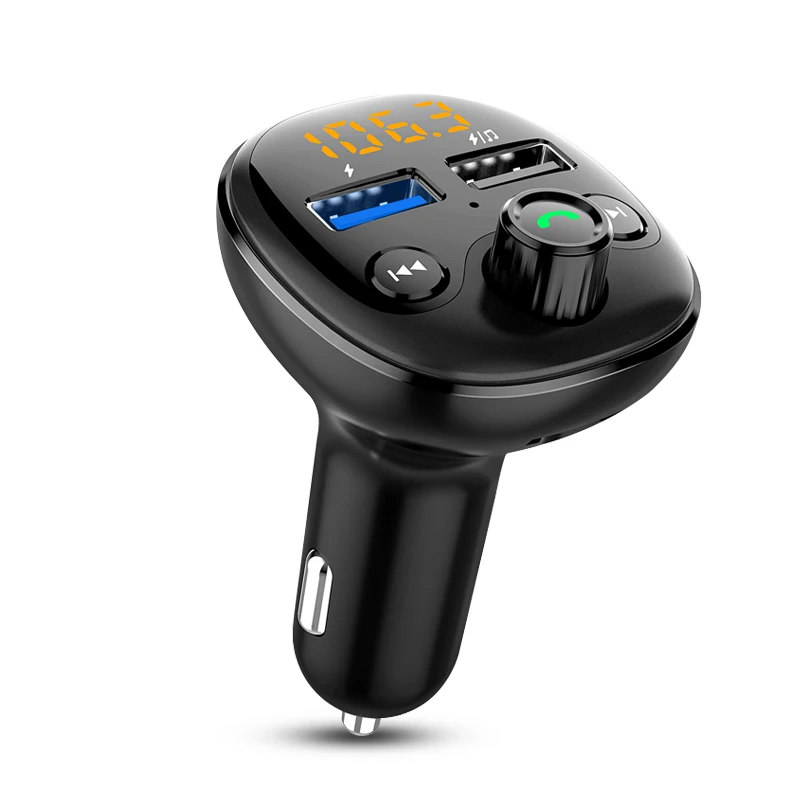 Автомобильный MP3 плеер VR robot BT21Bluetooth 5 0 fm-передатчик комплект громкой связи с