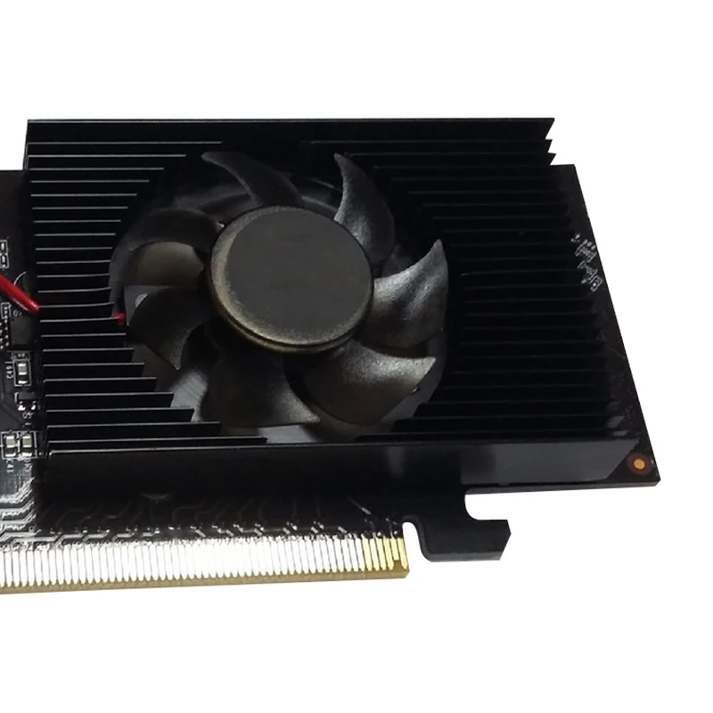 With NVIDIA Half Height Graphics GT610 1GB GT 610 1G D2 64bit Card |