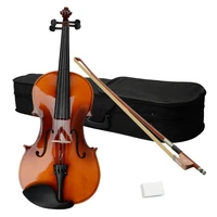 top basswood maple viola 15 inch with case bow bridge rosin and strings