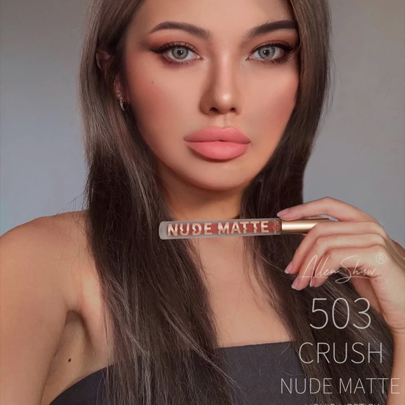 

2021 8 Color Matte Lipstick Set Velvet Lip Glaze Color Charm Lasting Non-fading Lip Makeup