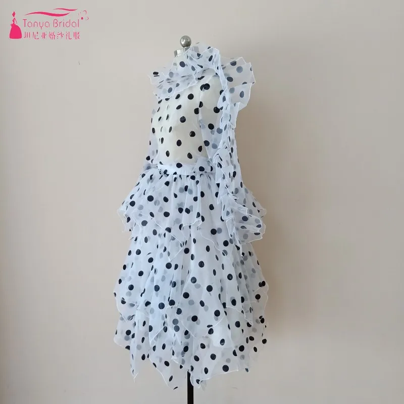 Женское коктейльное платье Tanya шифоновое ТРАПЕЦИЕВИДНОЕ ПЛАТЬЕ с длинными