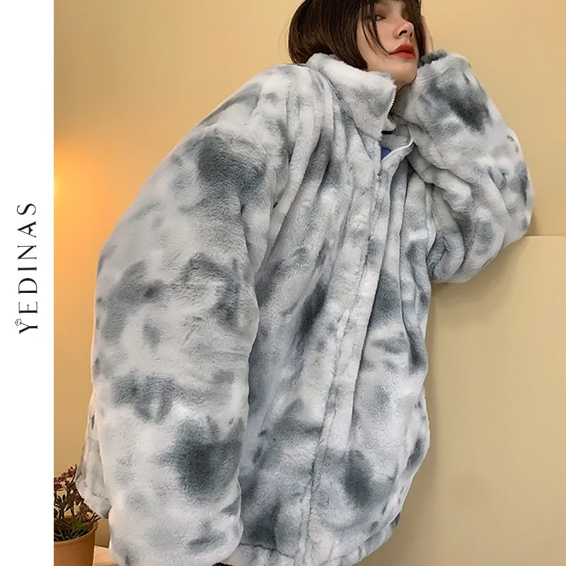 

Женская куртка с длинным рукавом, на молнии, Осень-зима