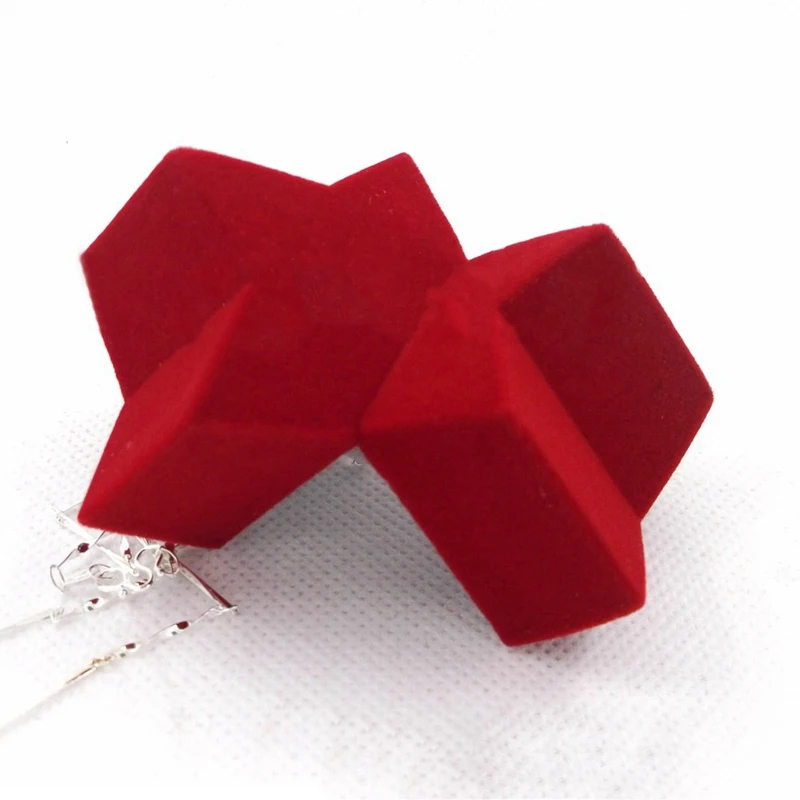 Милые модные кольца серьги ожерелье шкатулка для украшений милый Санта Клаус