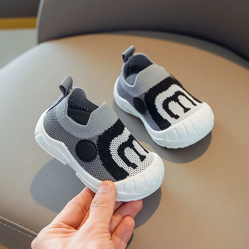 

Spring and Summer 1-3-6 Years Old Toddlers Boys' Sports Shoes Children's Shoes Girls' Shoes Breathable Net Shoes Knitted Socks S