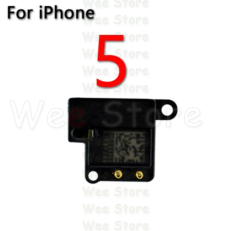 For iPhone 5 Верхний наушник гибкий для iPhone 6 6s 7 8 Plus 5 5S SE телефон маленький наушник наушники Динамик гибкий кабель - Цвет: For iPhone 5