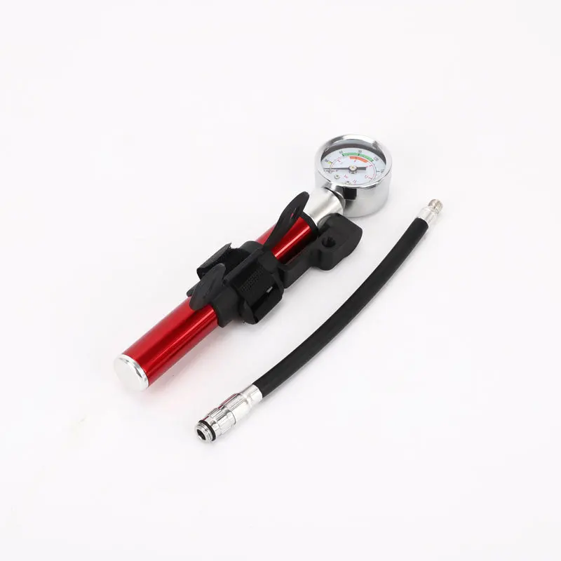 Multifunction Cycling Hand Pump Portable Bike Miniature With Barometer Inflator Presta And Schrader Road MTB Tire Bicycle | Спорт и