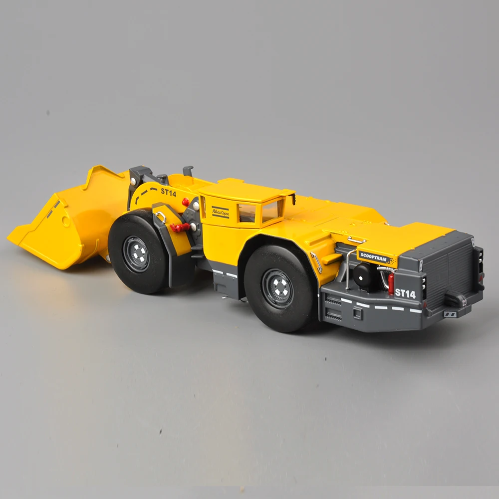 Escala 1:50 fundido a presi&oacute;n copco scooptram ST14, loder de miner&iacute;a, modelo de metal, ingenier&iacute;a de construcci&oacute;n, veh&iacute;culos, cami&oacute;n de juguete-1
