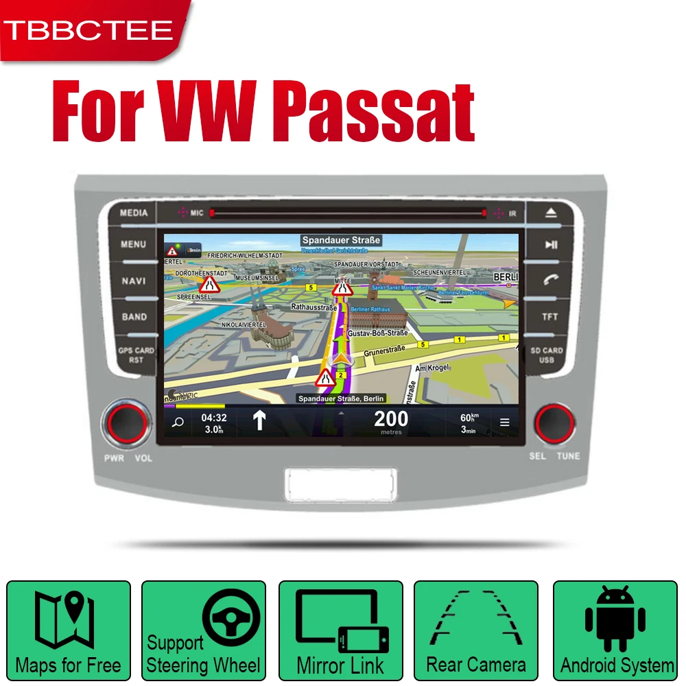 TBBCTEE автомобильный dvd-плеер gps навигация для Volkswagen VW Passat B6 B7 CC Magotan 2011~ автомобильное мультимедиа андроид экран системы