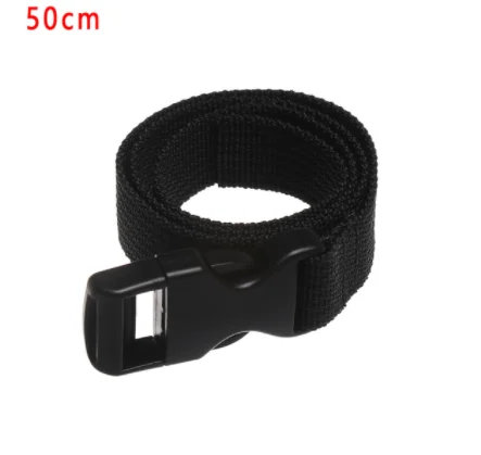 

Черный прочный нейлоновый 0,5 ~ 3 м дорожный завязываемый груз Завязывающийся багажный ремешок с пряжкой для камеры дорожные комплекты уличный инструмент для кемпинга