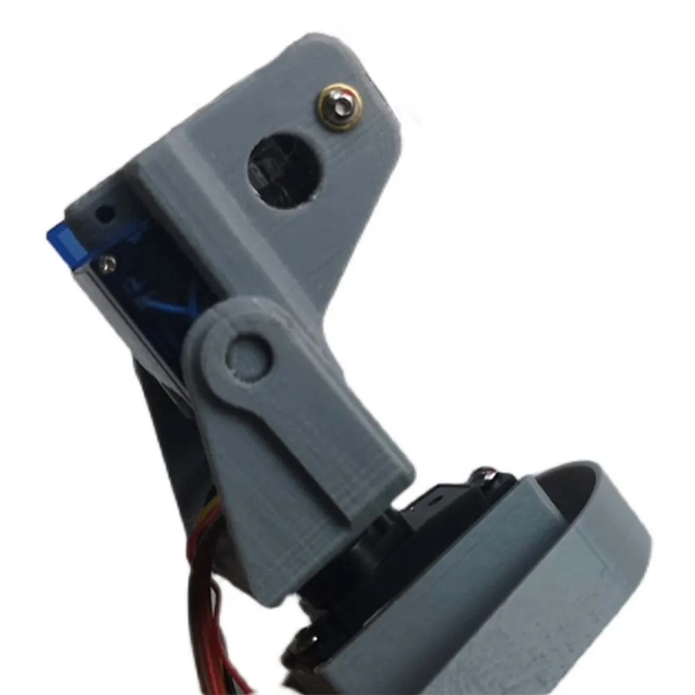 

1Set FPV Drone Pan/Tilt 90° 2 Axis Servo Camera Mount Gimbal Eagle Eye Card Recording 2 in 1 PTZ Bracket for RC Model Airplane