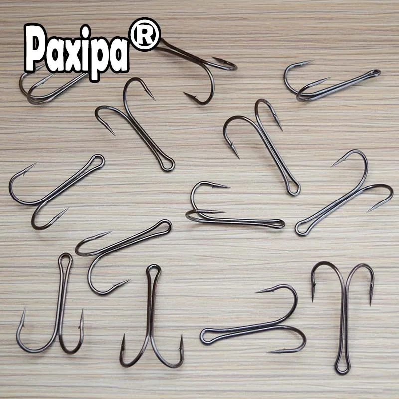

500pcs Double Fishing Hook Fly Tying Duple Hook for Jig Bass Fish Hook Size 1 2 4 6 8 1/0 2/0 3/0 4/0 5/0 6/0 7/0