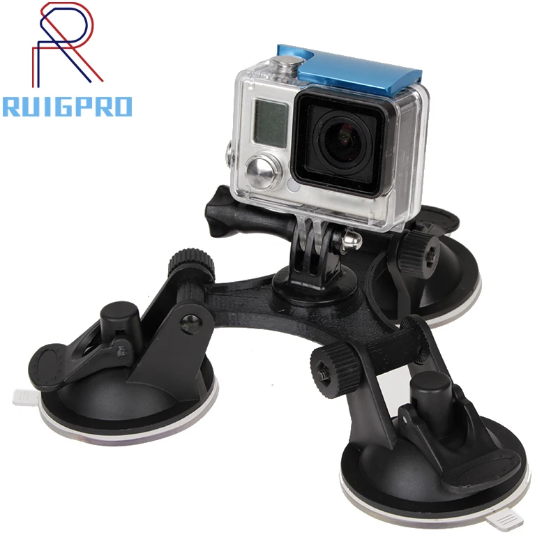 Присоска на лобовое стекло для экшн камеры GoPro Hero 6 5 7 8 9 Session Sjcam H9 Yi 4K|Чехлы