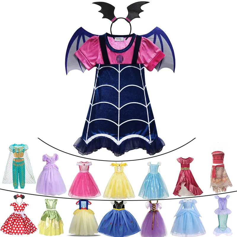 Платье для девочек на день рождения вечерние с рисунком &quotАладдин&quot одежда