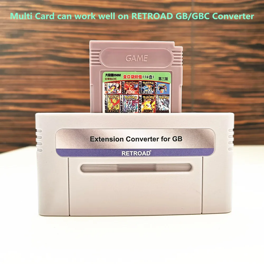 GB/GBC удлинитель для 16bit SNES Карманный для RETROAD 5PLUS HD ультра портативный для оригинальной супер игровая консоль Nintendo