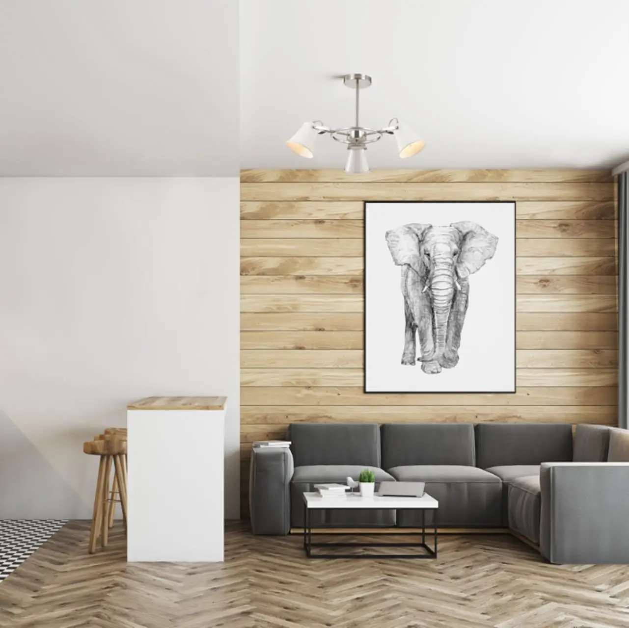 Люстра на штанге 3591/3C MODERNI LN18 158 никель E27 3*60W 220V ARUDIS | Освещение
