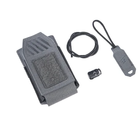 Outdoor Sports Tactics 001 Handheld Bag Short Walkie Talkie Bag Compatible With Three Grid MOLLE Equipment PS11051