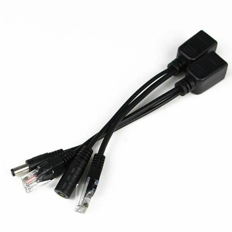 Poe сплиттер инжектор питания 12-48 В для ip-камеры передачи кабеля Ethernet адаптеры |