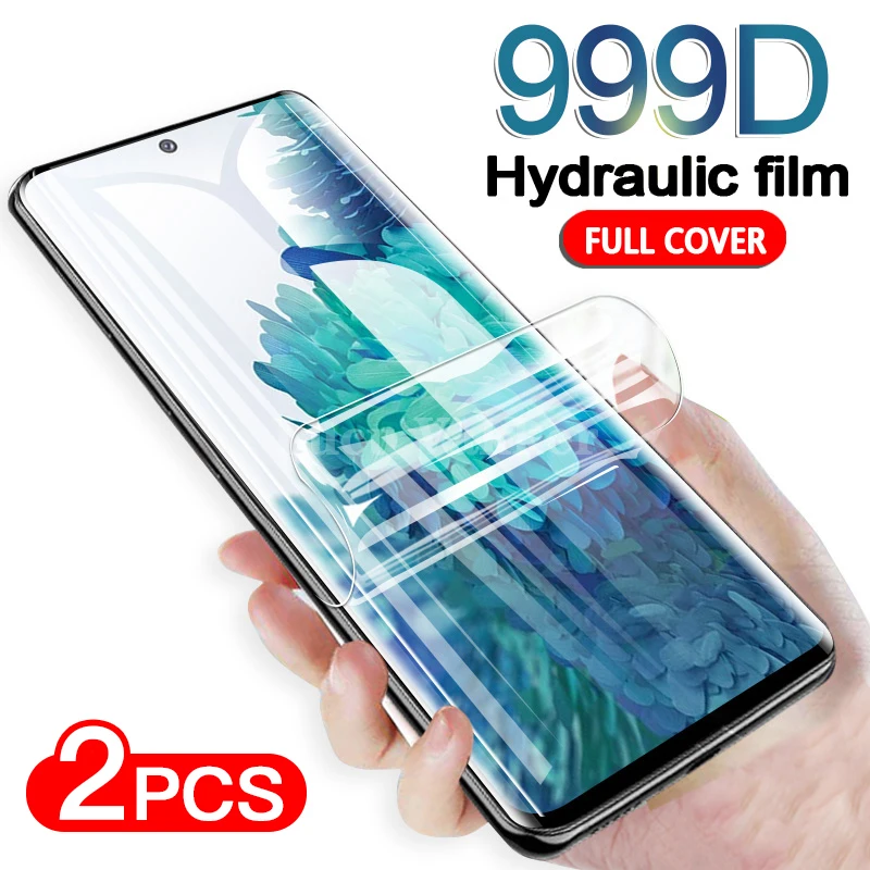 

Защита экрана 999D для Samsung Galaxy S10 S9 S8 S20 Plus, сплошная мягкая пленка для Samsung A10, A20, A30, A40, A50, A60, A70, не стекло