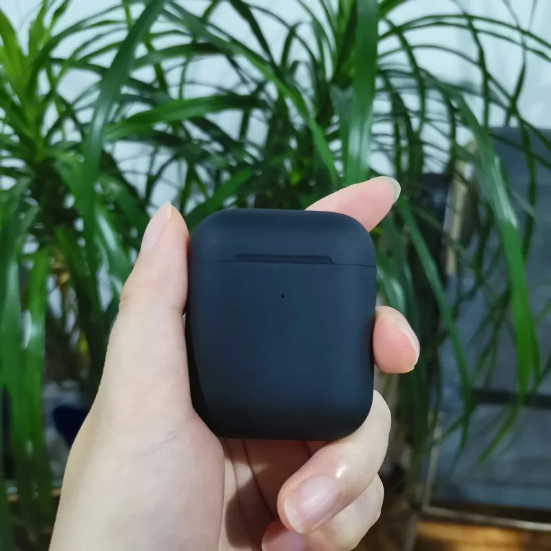 i9000 tws Матовый Черный Супер копия 1:1 Air 2 1536U чип Bluetooth наушники Поддержка ios13 pk i200 i1000 i50000 TWS