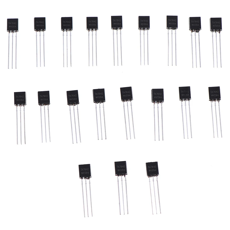 20PCS TA7642 In-line TO-92 FM IF Processor Radio Circuit Single | Инструменты