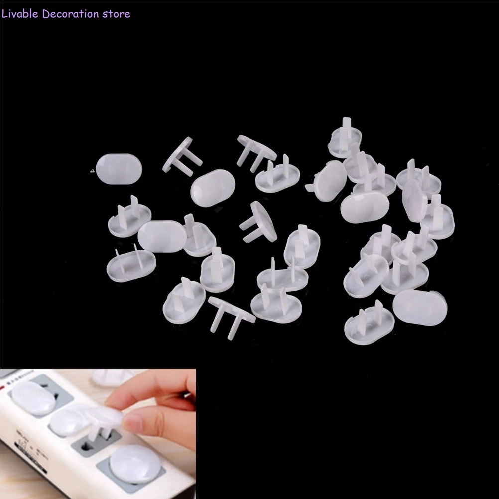 

30Pcs Anti Electric Shock Plugs Protector Cover Cap Power Socket Electrical Outlet Baby Children Safety Guard Protection