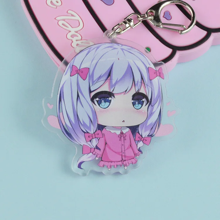 Аниме &quotEromanga Sensei&quot Izumi Sagiri акрил рисунок кулон брелок для ключей украшения