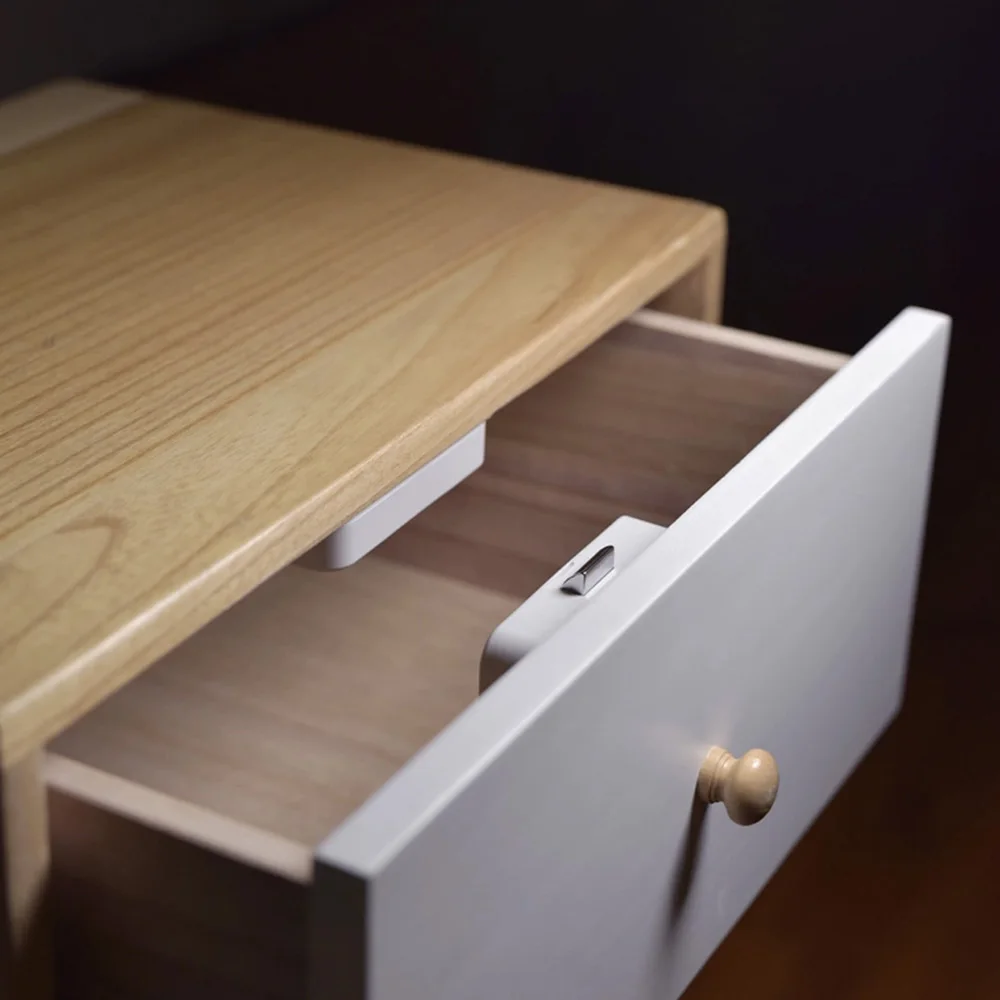 Скрытый ABS материал Невидимый Bluetooth Смарт приложение ящики и замок шкафа саморезы