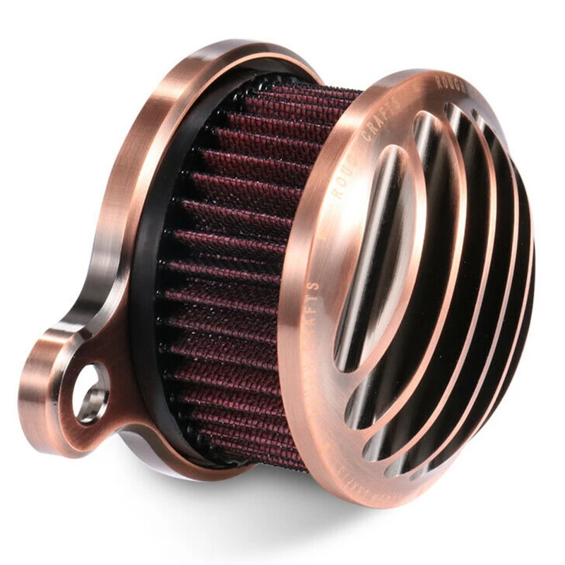 Воздухоочиститель мотоцикла воздухозаборная система фильтров алюминий для