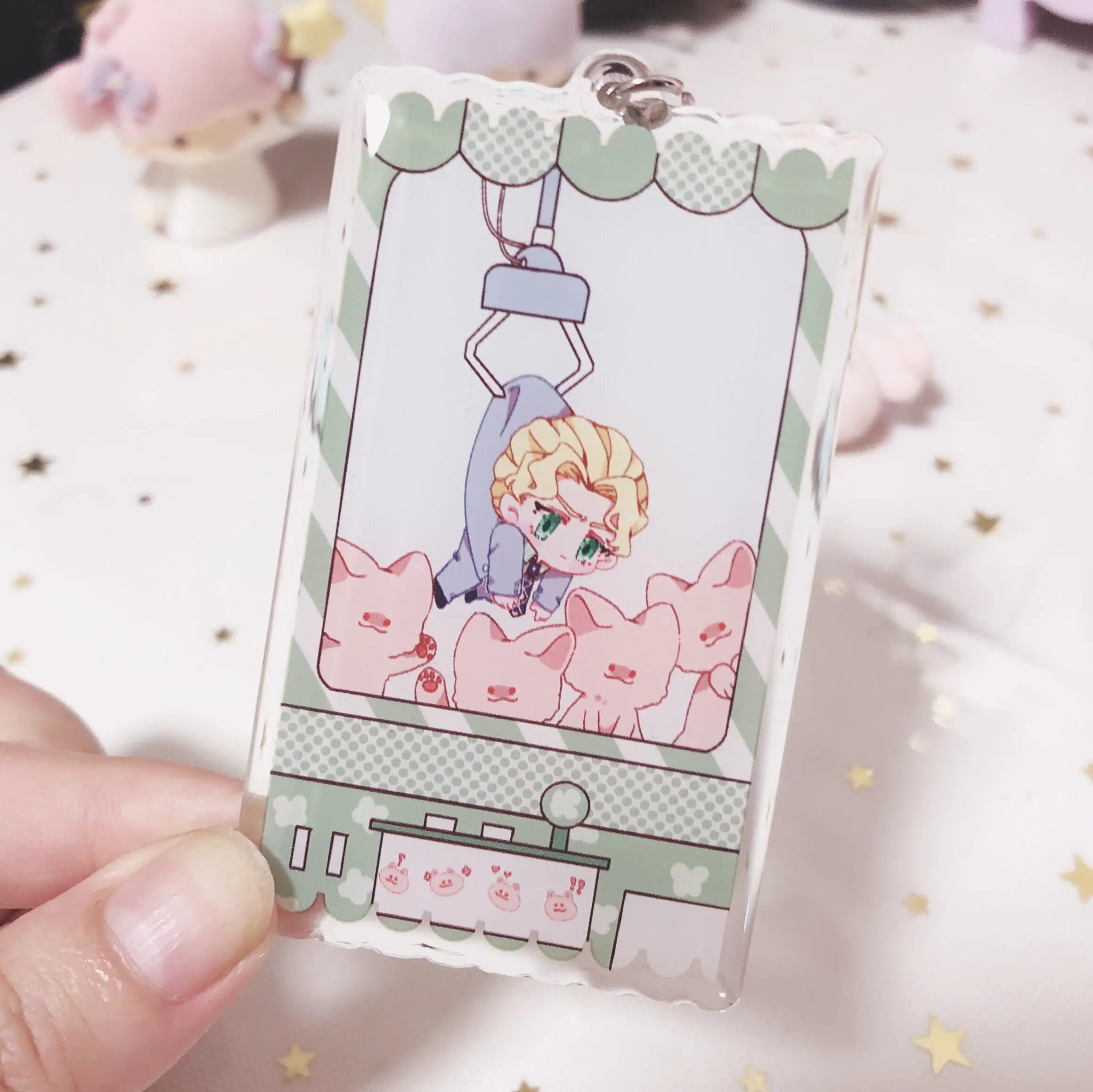 Брелок для ключей с персонажами аниме невероятные приключения Джоджо Goldenwild Noriaki