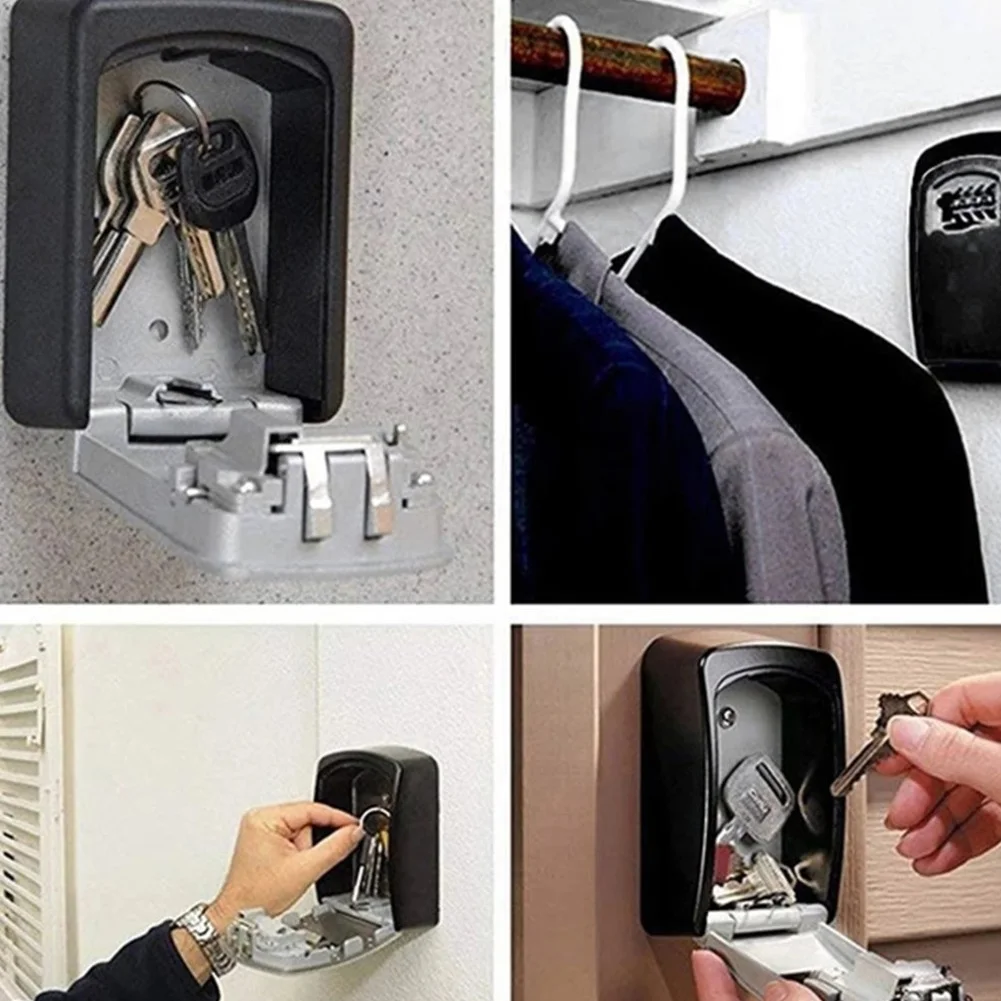 Шкаф для хранения ключей замок держатель органайзер стойка сейф дома улицы чехол