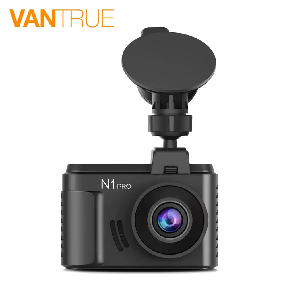 Автомобильный мини-видеорегистратор VANTRUE N1 Pro, 1,5 дюймов, видеорегистратор 1080 P, ночное видение, режим парковки, g-сенсор, обнаружение столкновений