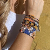 bluestar 2021 women bracelet for jewelry miyuki bracelets flower pulseras mujer moda handmade shell armband jewellery