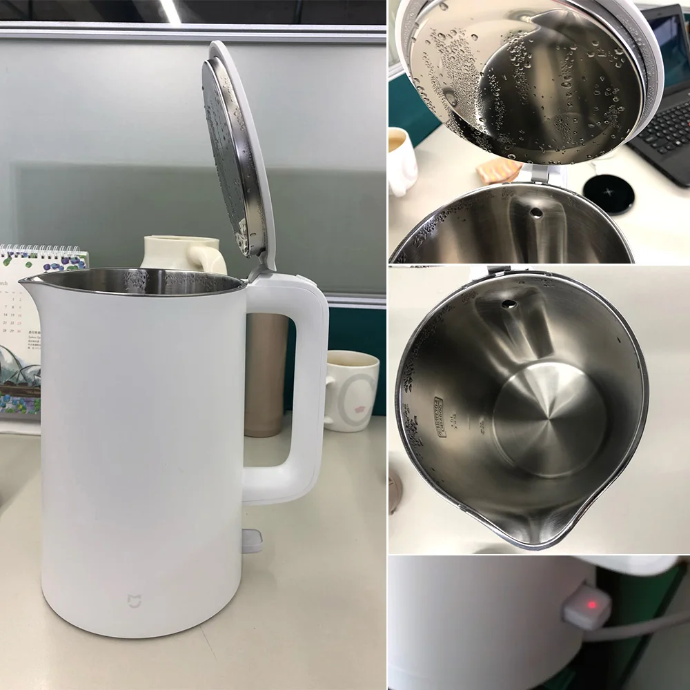 Электрический чайник Xiaomi Mijia 220 В 304 л из нержавеющей стали с функциями