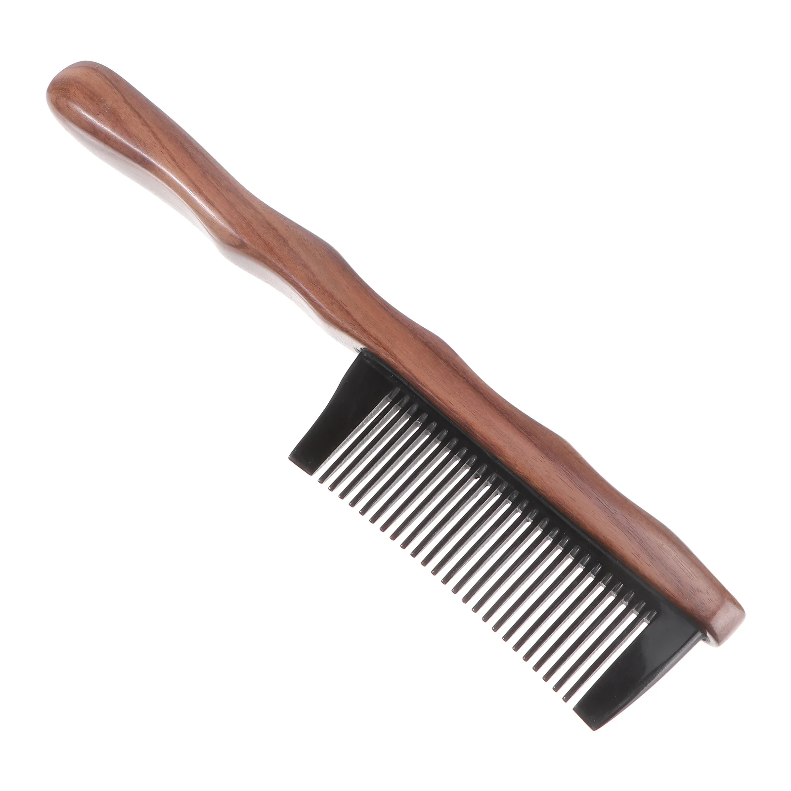 

Двухрядная расческа для волос из сандалового дерева, парикмахерские аксессуары для дома, Парикмахерская