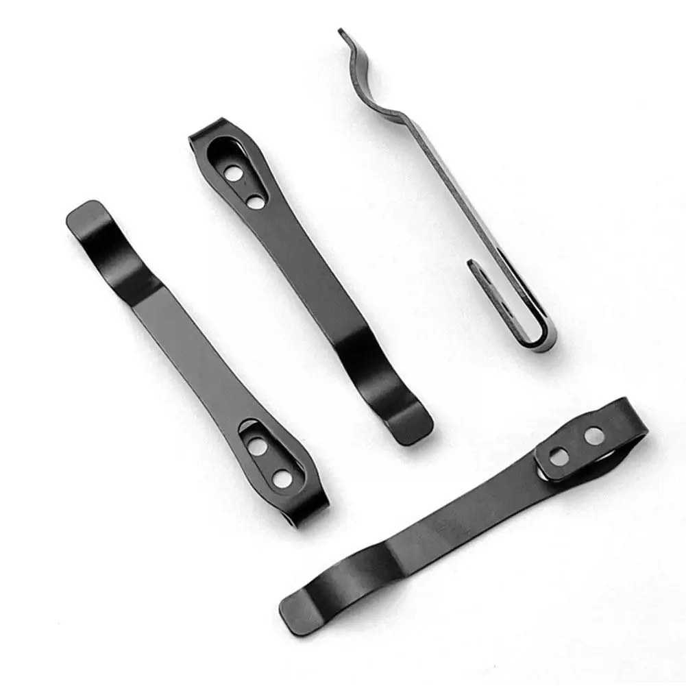 

Tool Diy Accessories Folding Knife Holder Steel Back Holder Clip Knife Pocket Knife Accessories Outddor Clip A9u6