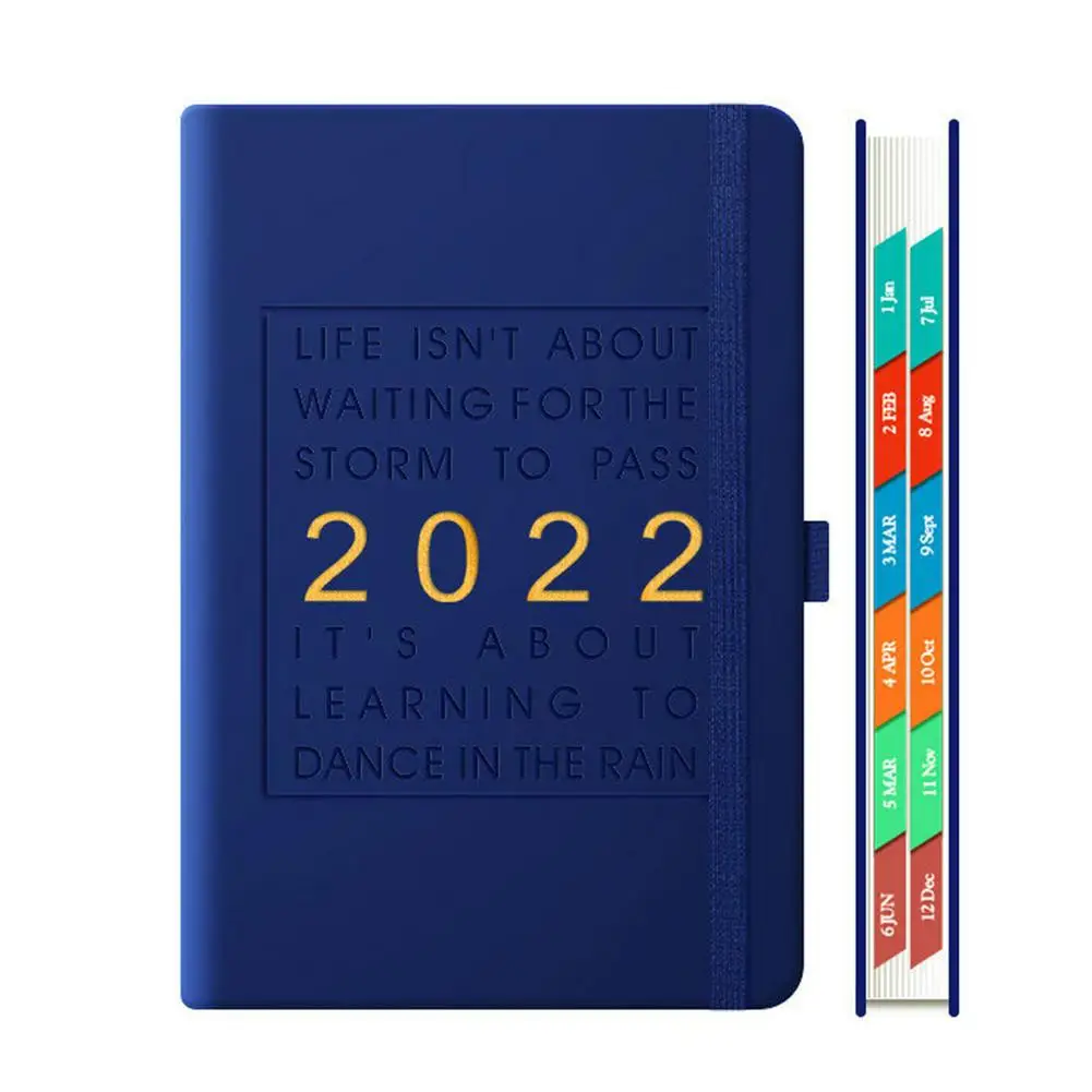 

2022 ежемесячный планировщик, календарь на планер и планировщик, 2022 год, планировщик расписания, блокнот с твердой искусственной кожей