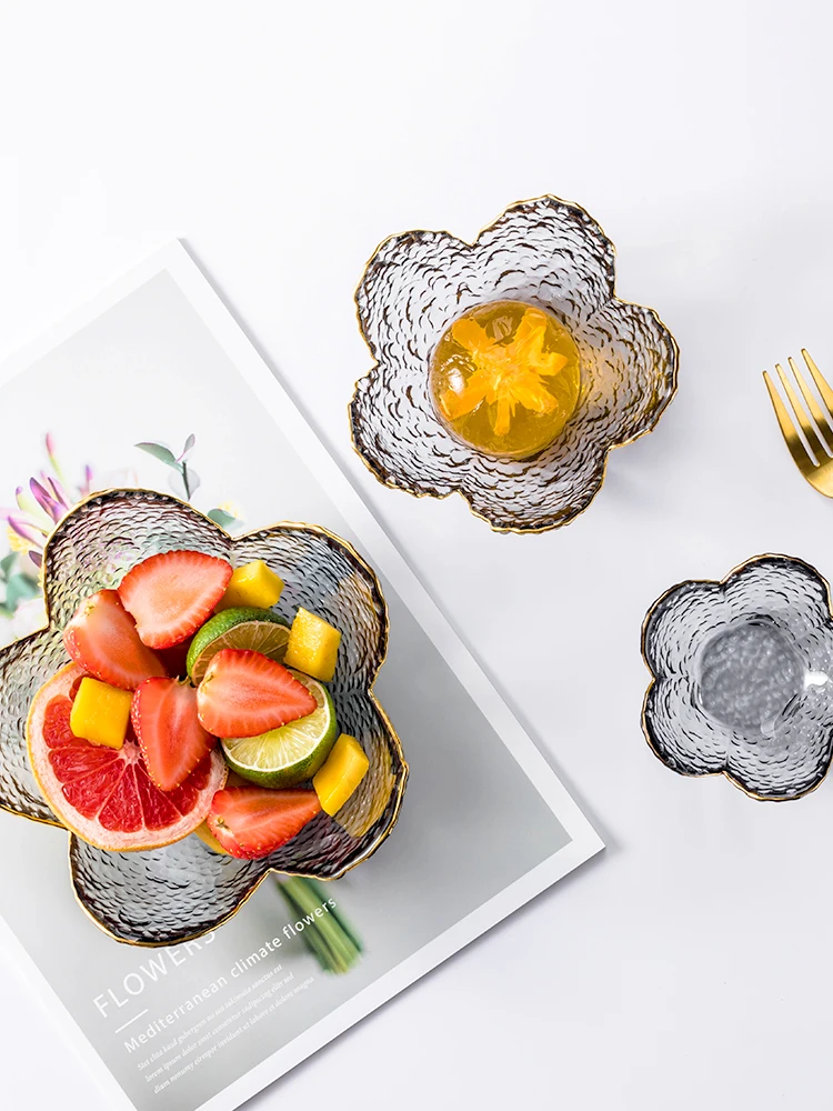 Креативная индивидуальная Бытовая тарелка со вкусом цветущей вишни маленькая