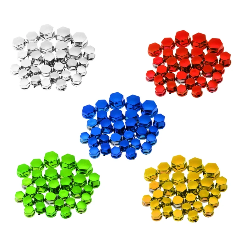 

30Pcs Easy Installatin Screw Cover Housing Colorful Motorcycle Decorative Parts Motorcycle Accessories