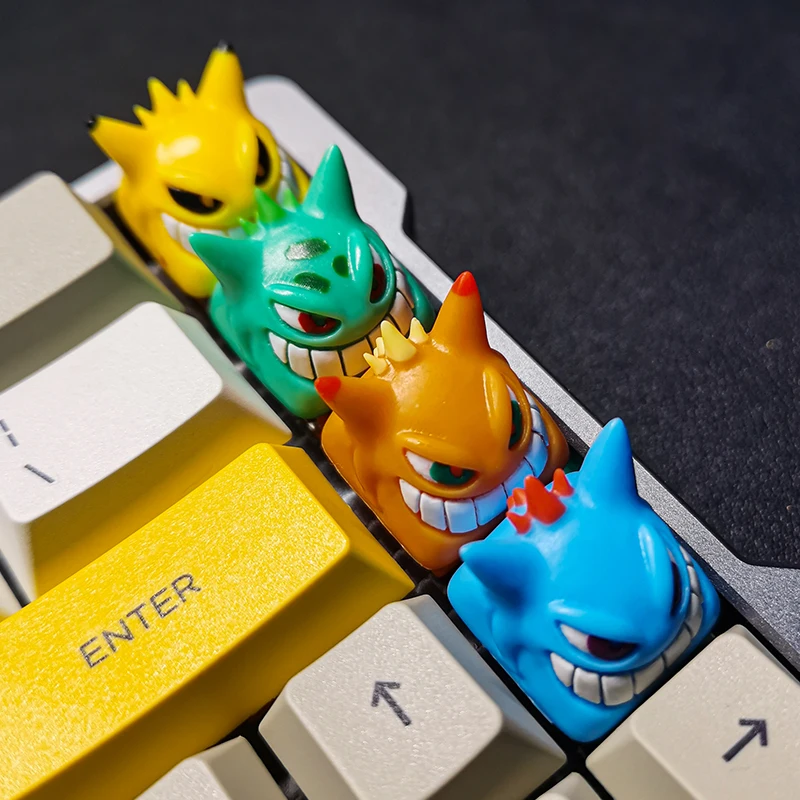 

Personalized Resin Keycaps Customized Mechanical Keyboard Cherry Axis Keycaps Fk