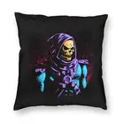 Винтажная наволочка в стиле аниме для влюбленных He-Man и мастеров вселенной, Современное украшение для дома, наволочка в виде Черепа скелета