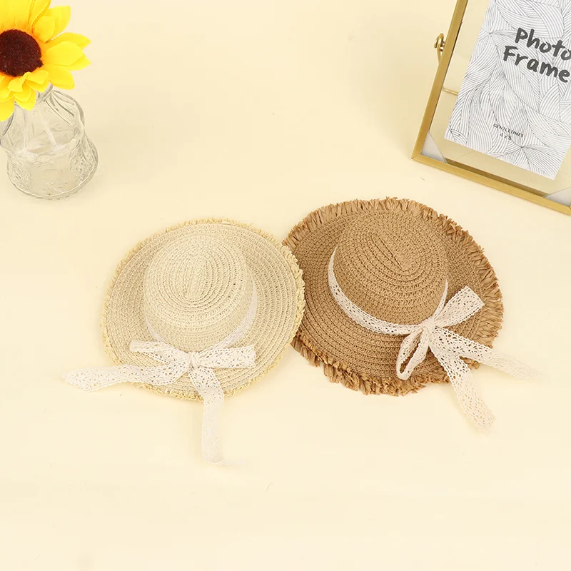 

Кукольный домик, соломенная шляпа ручной работы, Солнцезащитная шляпа, аксессуары для кукол, декоративная кукольная шляпа, аксессуары, укра...