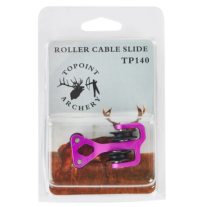 

Smooth Splitter Slider Pulley Bowstring Splitting Prevent Fraying of Bowstring Aluminum Alloy 6 colors For Compound Bow