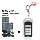 Пульт дистанционного управления для ворот гаража Hormann, 868 МГц, для Hormann hsm2 868 hsm4 868 hs1 868 hs2 868, пульты дистанционного управления дубликаторами