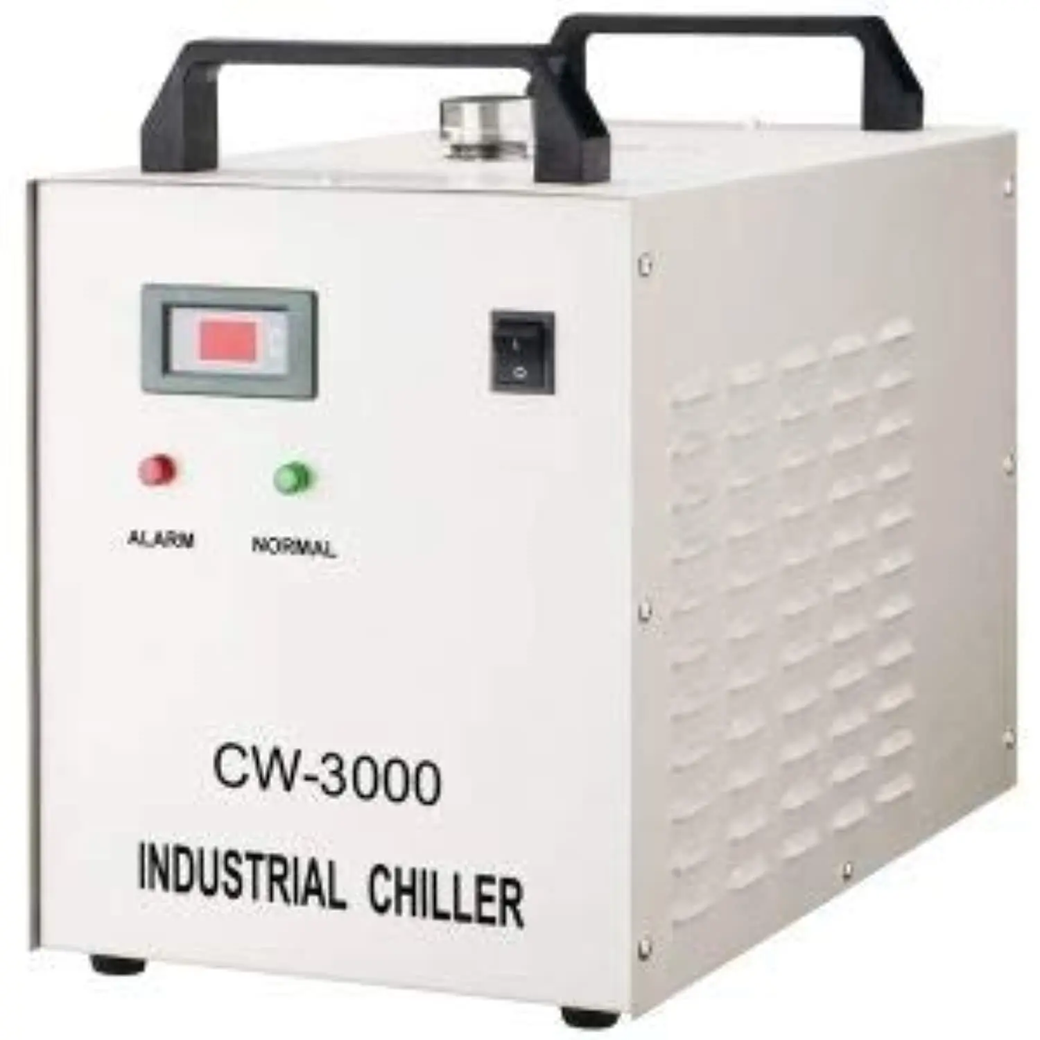 

CW-3000 9L Hermolysis Industrial Water Chiller for 800W or 1.5KW Spindle Cooling AC 1P 110V 60HZ/AC220V 50HZ