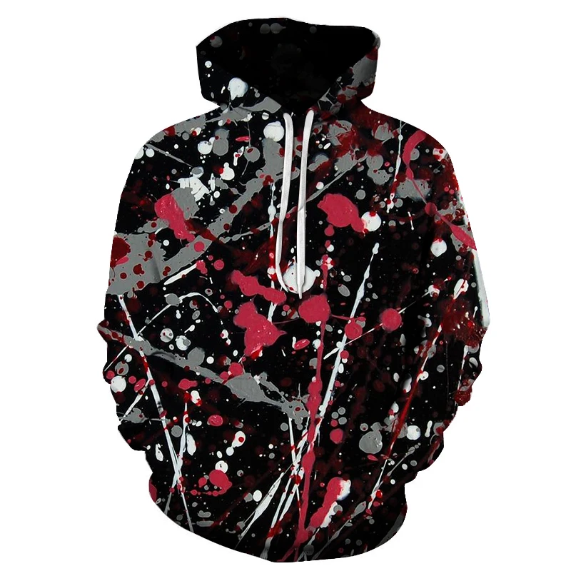 Новые модные 3D забавные толстовки унисекс с красочным принтом популярный стиль