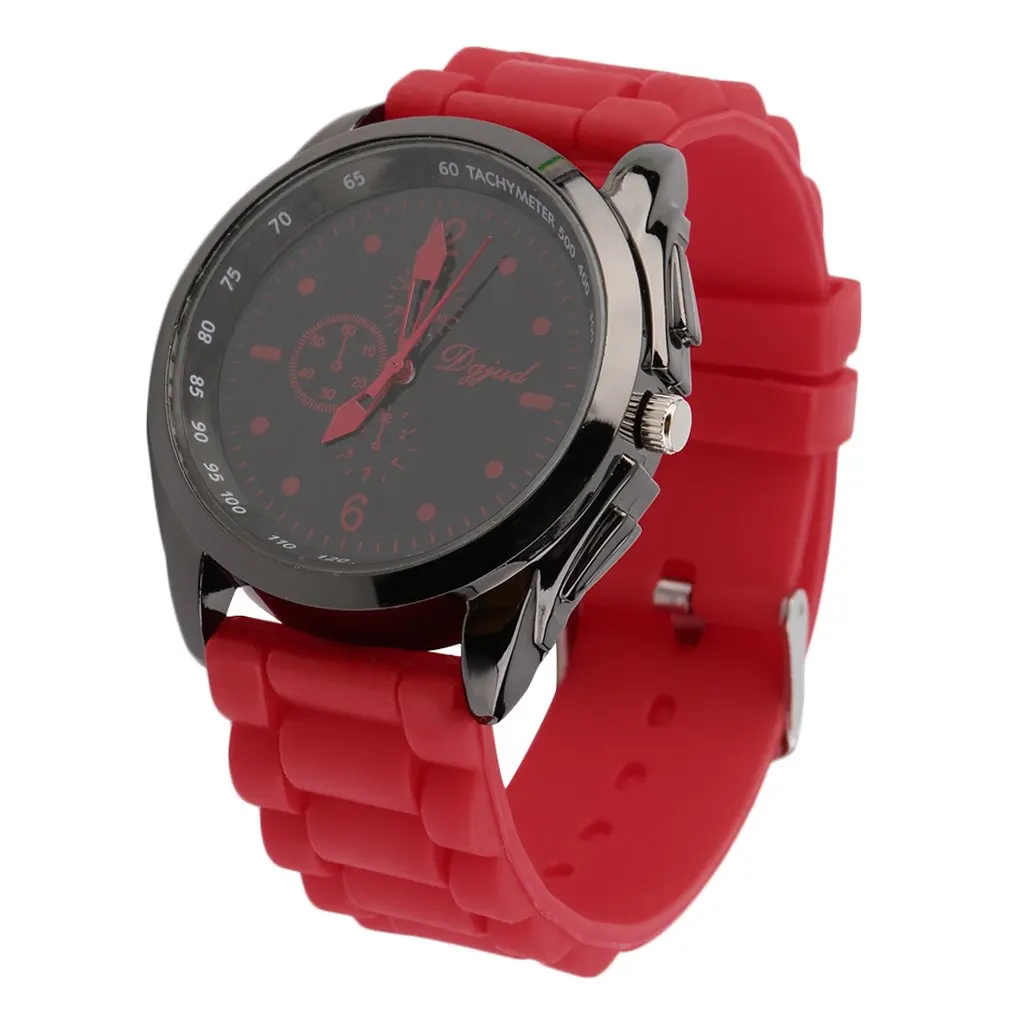 Модные кварцевые часы с силиконовым ремешком карамельных цветов аналоговые