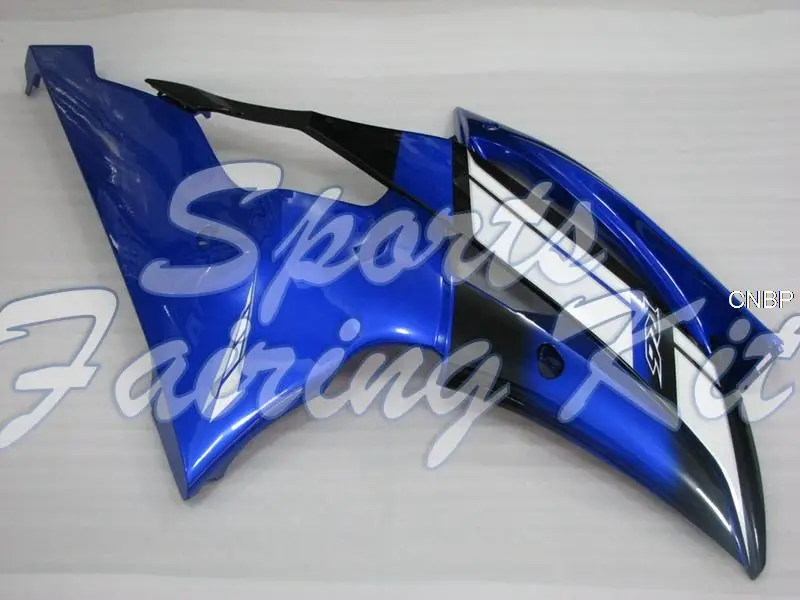 Комплекты для всего тела YZFR6 2008-2015 синие и белые комплекты обтекателей YAMAHA 2008 10 11