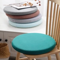 thicken round chair cushion seat cushions home decor for couch floor tatami soft memory foam office mat removable and washable
