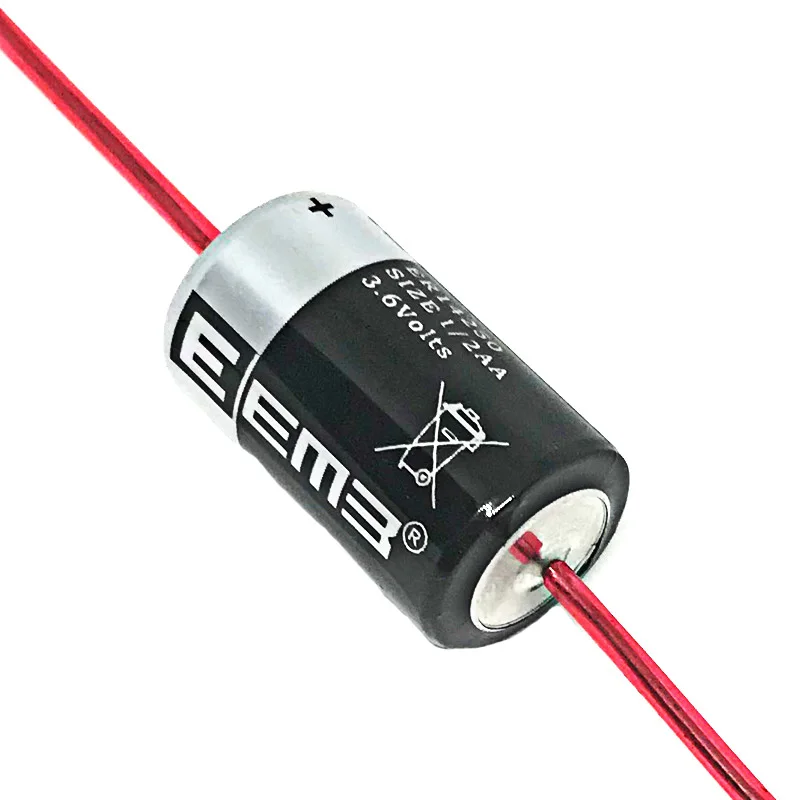 8 шт./лот ER14250 3 6 V 1200 мА/ч 1/2 АА 1/2AA ER 14250 CR14250SL PLC промышленная литиевая батарея с